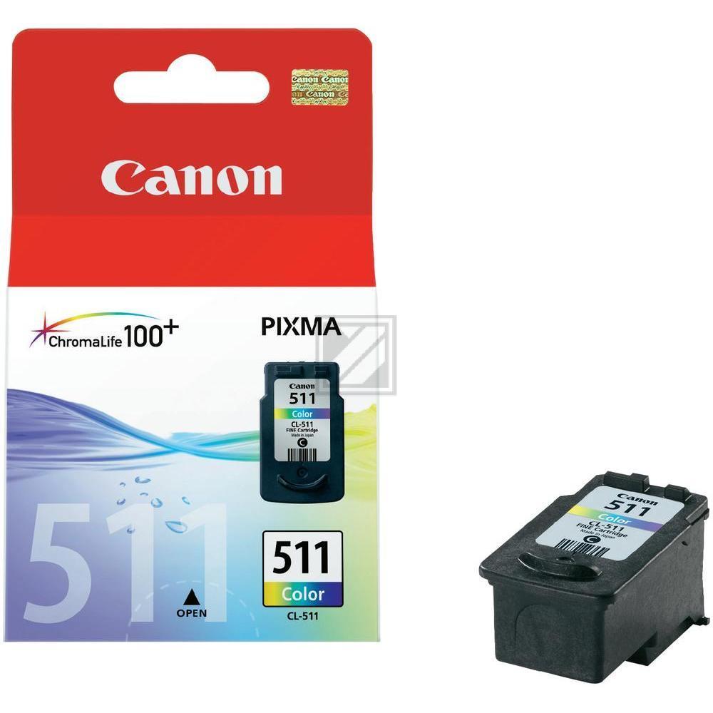 2972B001 CANON CL511 Nr.511 Pixma MP Tinte color ST 245Seiten 9ml
