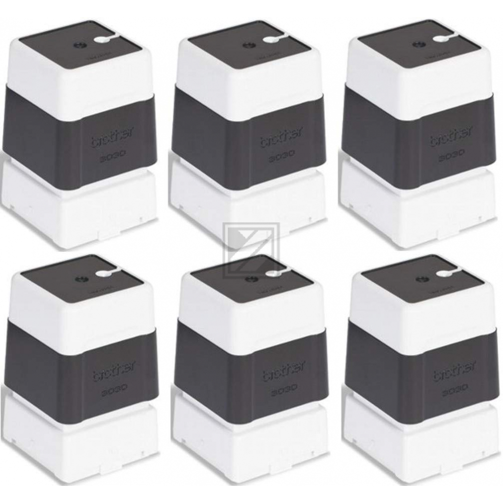 PR3030B6P BROTHER SC2000 Stempel schwarz 30x30mm