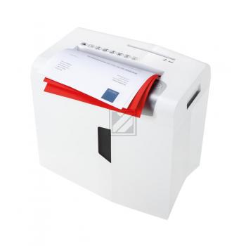 1044121 HSM Shredstar X8 Aktenvernichter A4 4,5x30mm Partikel 8 Blatt P-4 weiss