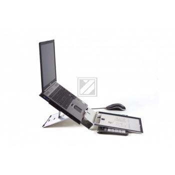 BNEQ260 BAKKER Ergo-Q 260 Notebookstaender mobil silber