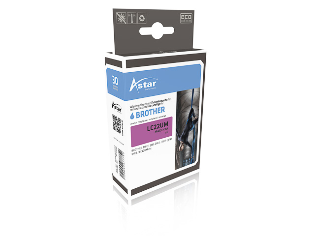 AS70048 ASTAR BRO. MFCJ985DW TINTE MAG LC22UM 1200Seiten