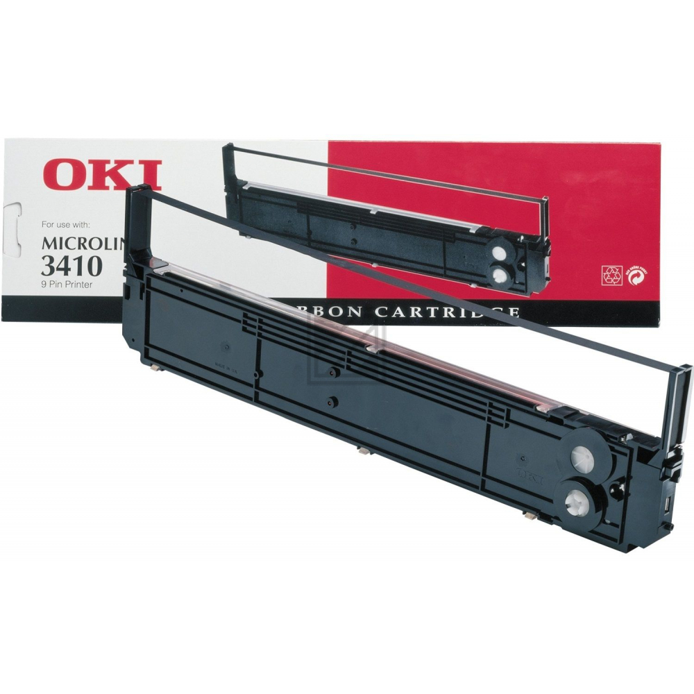 09002308 OKI ML3410 FBK schwarz 10 Mio Zeichen Nylon