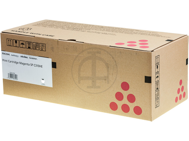 407636 RICOH SPC231SF TONER MAGENTA HC Type SPC310HE 6000Seiten hohe Kapazitaet
