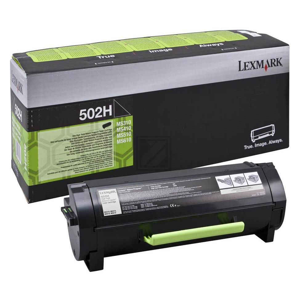 50F2H00 LEXMARK 502H MS Toner black HC 5000Seiten