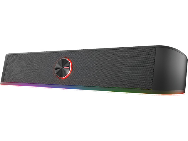 TRUST GXT619 THORNE RGB LED SOUNDBAR 24007 schwarz