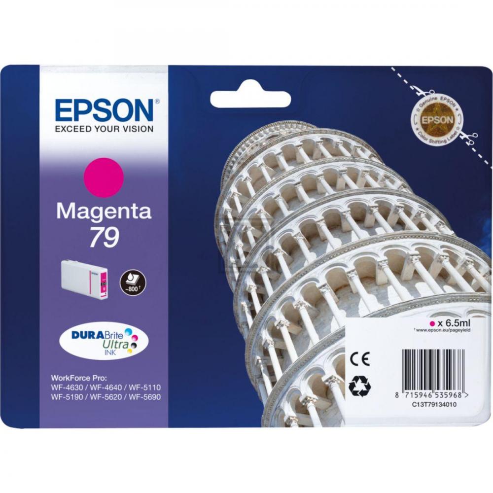 C13T79134010 EPSON Nr.79 WF Tinte magenta ST 800Seiten 6,5ml