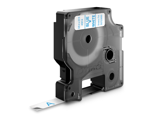 S0720690 DYMO D1 9mm BLAU-WEISS 40914 Schriftband 7m