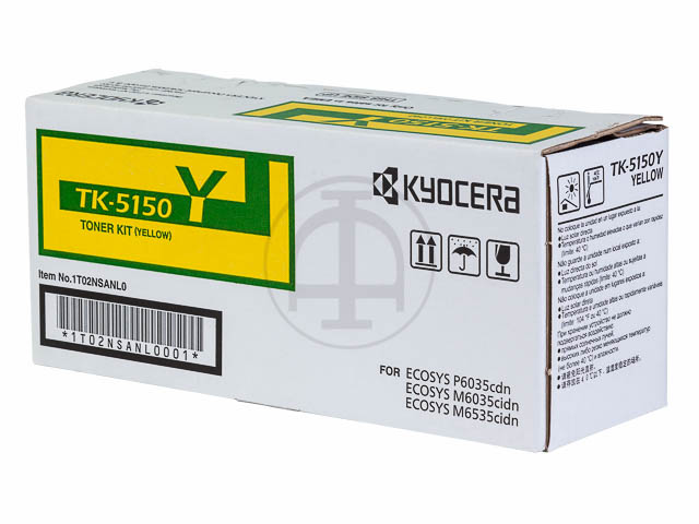 TK5150Y KYOCERA M6035CIDN TONER YELLOW 1T02NSANL0 10.000Seiten
