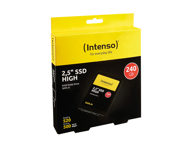INTENSO 2.5 SSD SATA III HIGH 240GB 3813440 intern