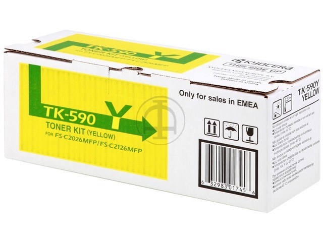 TK590Y KYOCERA FSC2016MFP TONER YELLOW 1T02KVANL0 5000Seiten