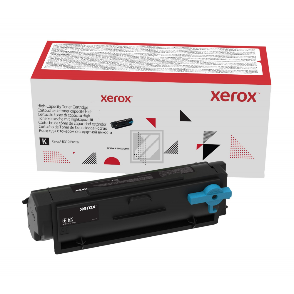 006R04377 XEROX B3xx Toner black HC 8000 Seiten