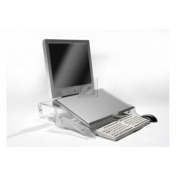 BNEFDESK640 BAKKER FlexDesk 640 Dokumentenhalter transparent