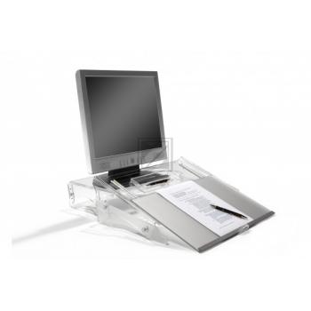BNEFDESK640 BAKKER FlexDesk 640 Dokumentenhalter transparent