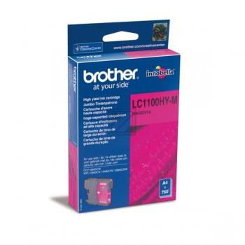 LC1100HYM BROTHER MFC Tinte magenta HC 750Seiten