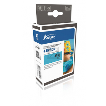AS70051 ASTAR EPSON T3592 WF Tinte cyan HC rebuilt 1900Seiten Chip 20,3ml