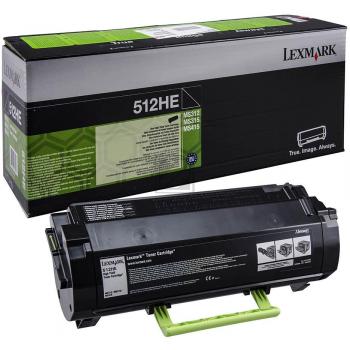 51F2H0E LEXMARK 512HE MS Toner black corporate 5000Seiten