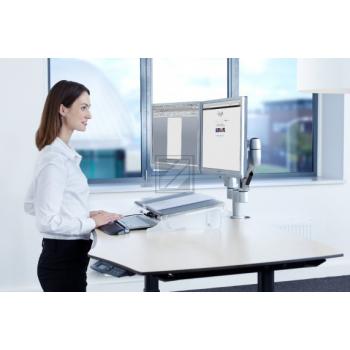 BNEFDESK640 BAKKER FlexDesk 640 Dokumentenhalter transparent