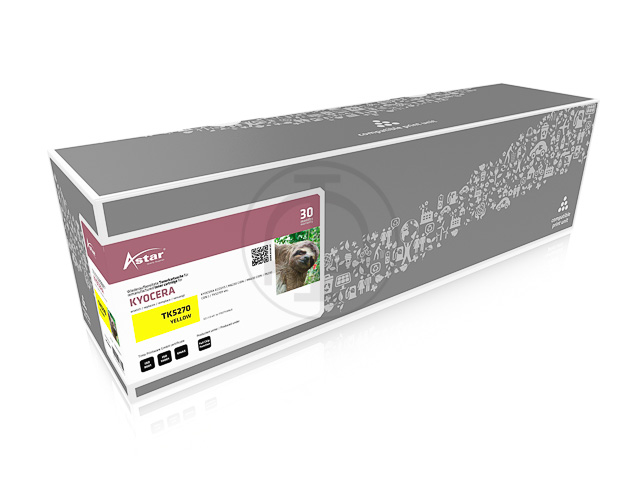 AS20081 ASTAR KYO. M6230 TONER YEL 1T02TVANL0 TK5270Y 6000Seiten