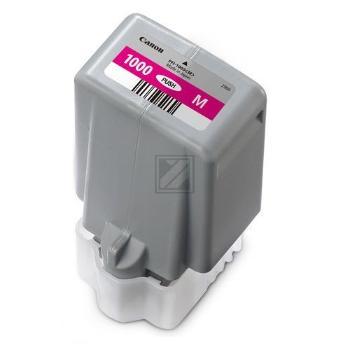 0551C001 CANON PFI1000PM IPF Fototinte photo mag 3755Seiten 80ml