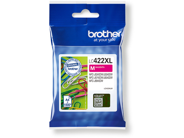 LC422XLM BROTHER MFCJ5340DW TINTE MAG 1500Seiten hohe Kapazitaet