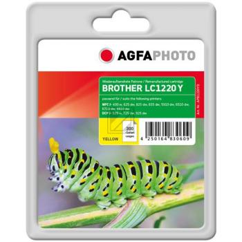 APB1220YD AP BROTHER LC1220Y MFCJ Tinte yellow rebuilt 300Seiten Blister