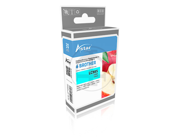 AS15986 ASTAR BRO. DCPJ315W TINTE CYA LC985C 260Seiten 4,8ml