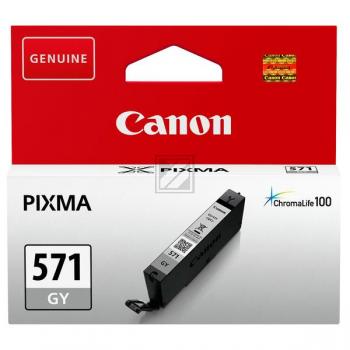 0389C001 CANON CLI571GY Nr.571 Pixma MG Tinte grey ST 780Seiten 7ml