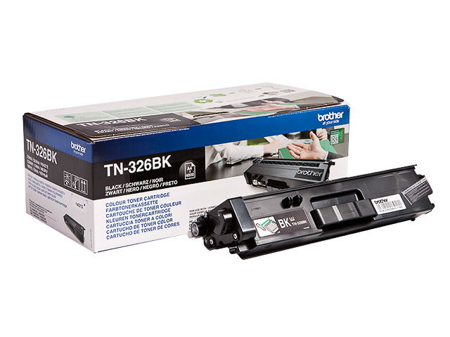 TN326BK BROTHER HLL8250CDN TONER BLK HC 4000Seiten hohe Kapazitaet