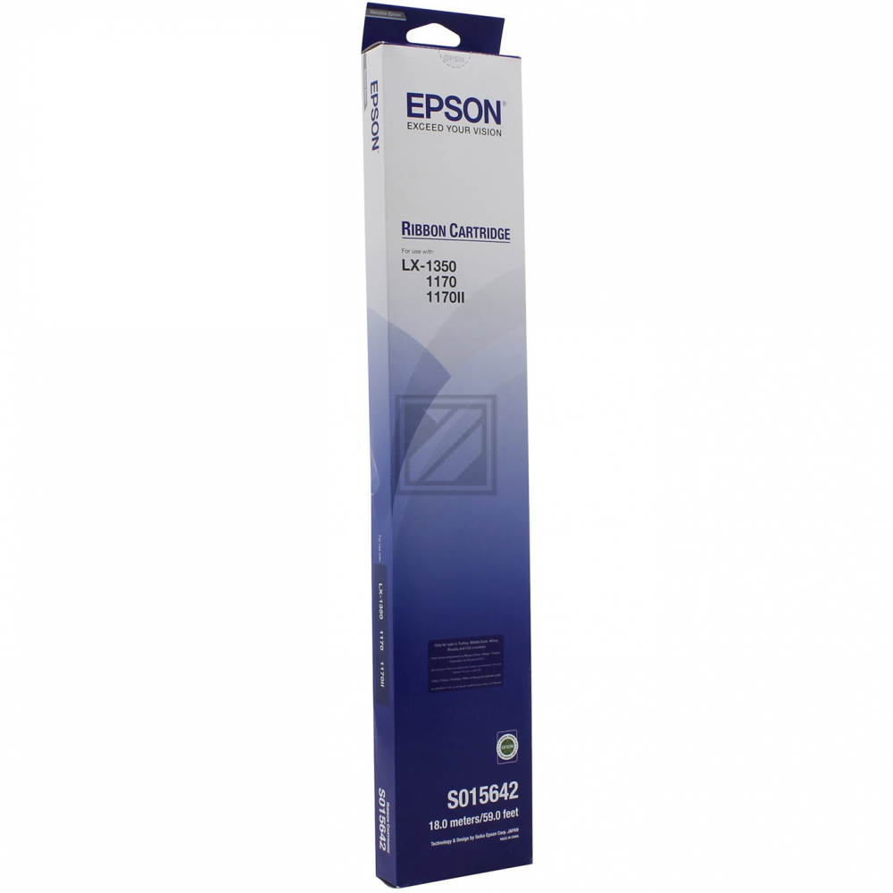 C13S015642 EPSON LX1350 FBK schwarz SIDM 4Mio Zeichen Nylon