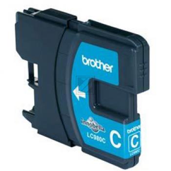 LC980C BROTHER DCP Tinte cyan 260Seiten