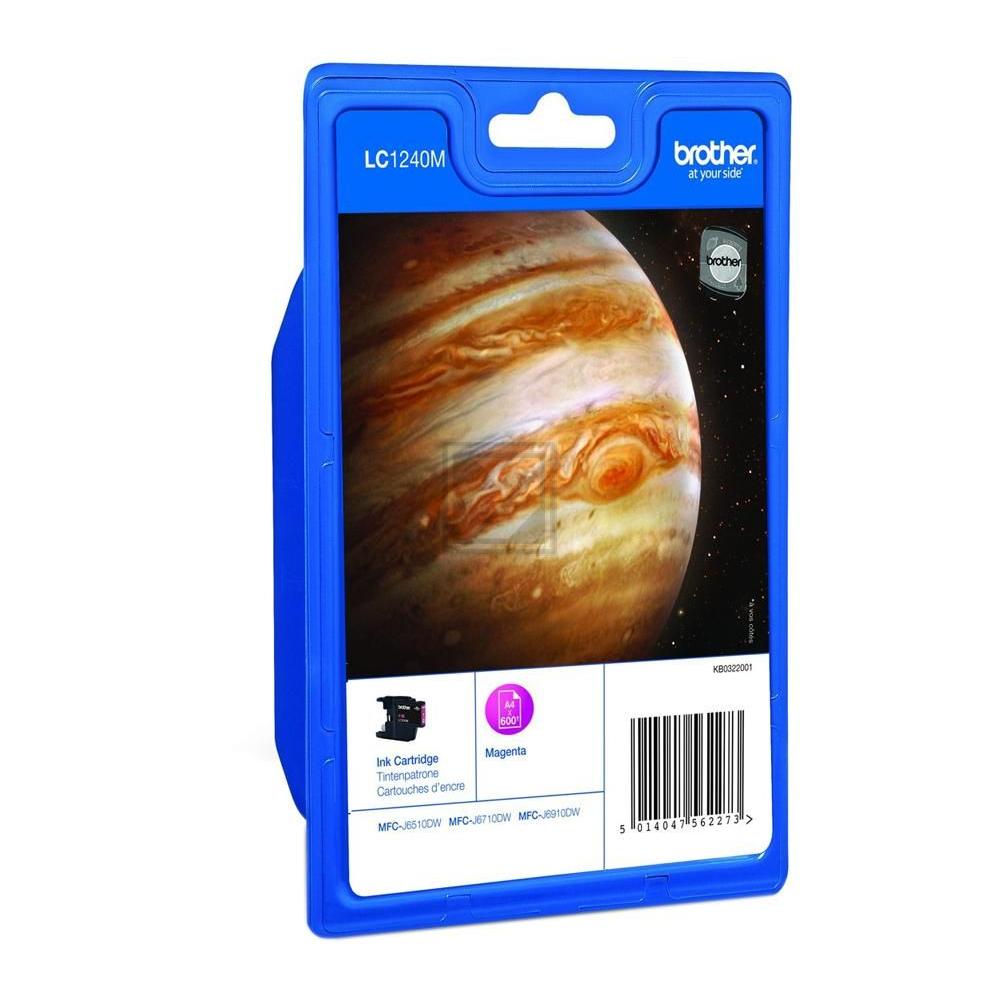 LC1240M BROTHER MFC Tinte magenta 600 Seiten