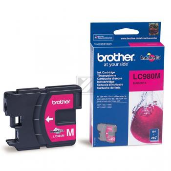 LC980M BROTHER DCP Tinte magenta 260 Seiten