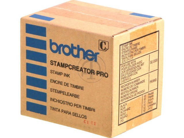 PR-INKB BROTHER SC2000 STEMPELTINTE SCHW 20ml Nachfuellung