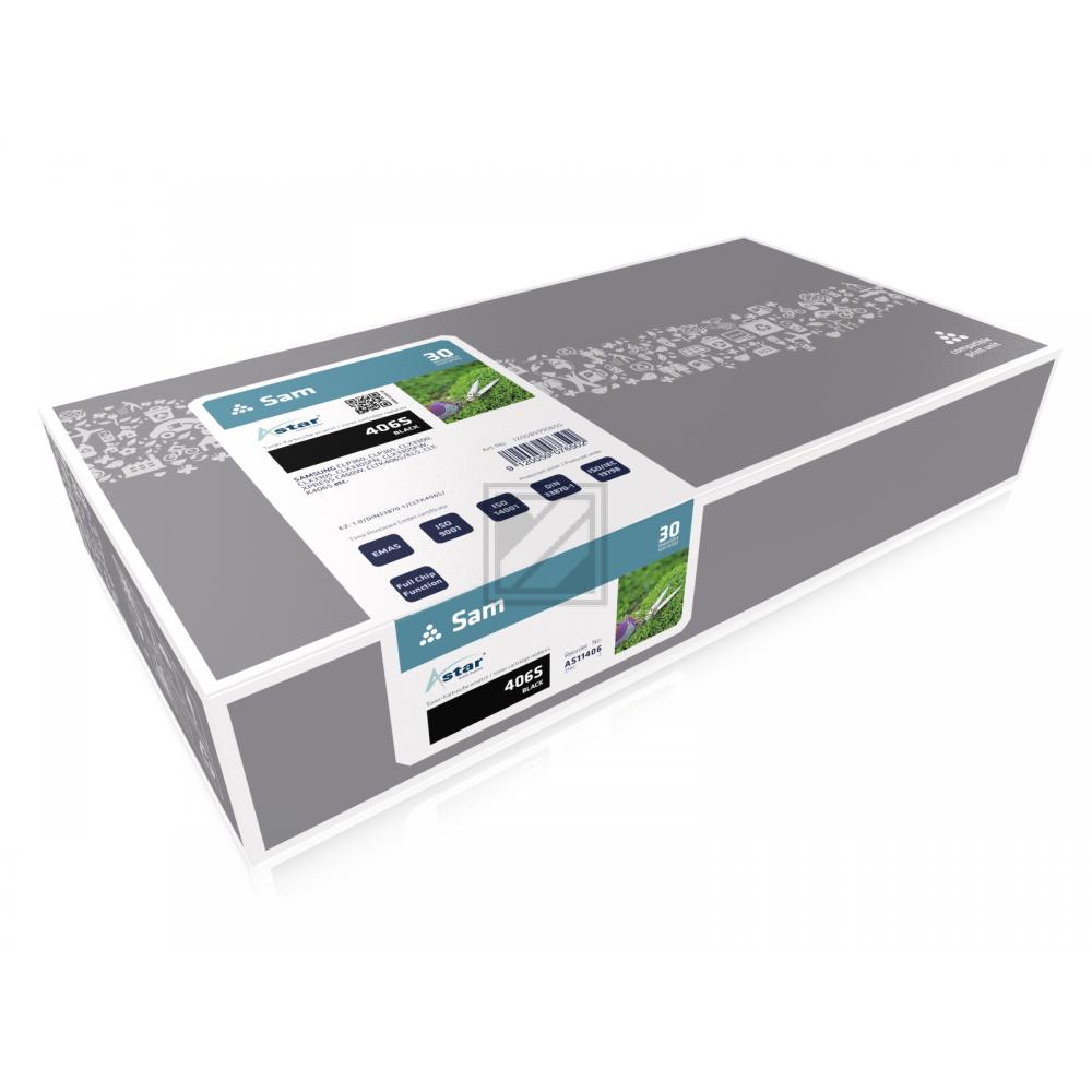 AS11406 ASTAR SAMSUNG CLTK406S CLP Toner black rebuilt 1500Seiten Chip