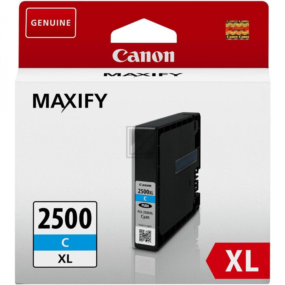 9265B001 CANON PGI2500XLC Maxify MB Tinte cyan HC 1755Seiten 19,3ml
