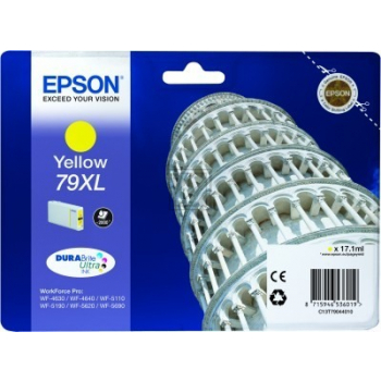 C13T79044010 EPSON Nr.79XL WF Tinte yellow HC 2000Seiten 17,1ml