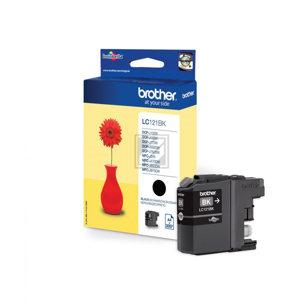 LC121BK BROTHER MFC Tinte black 300 Seiten