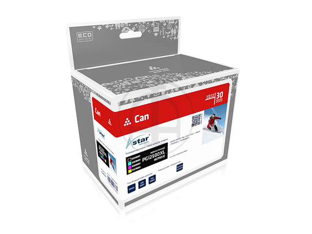 AS46250 ASTAR CAN. MB5050 TINTE (4) CMYK PGI2500XL 1x70,9/3x19,3ml