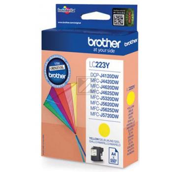 LC223Y BROTHER MFC Tinte yellow ST 550 Seiten