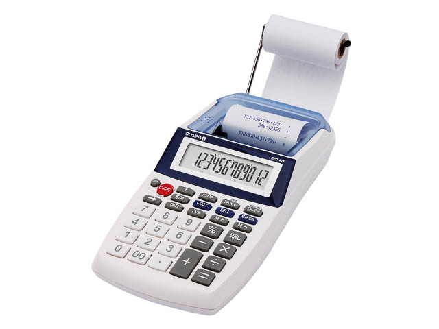 OLYMPIA CPD425 TISCHRECHNER WEISS 942915039 12stelliges Display