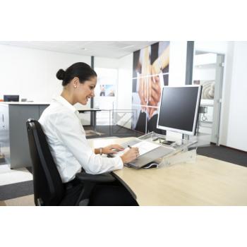 BNEFDESK640 BAKKER FlexDesk 640 Dokumentenhalter transparent
