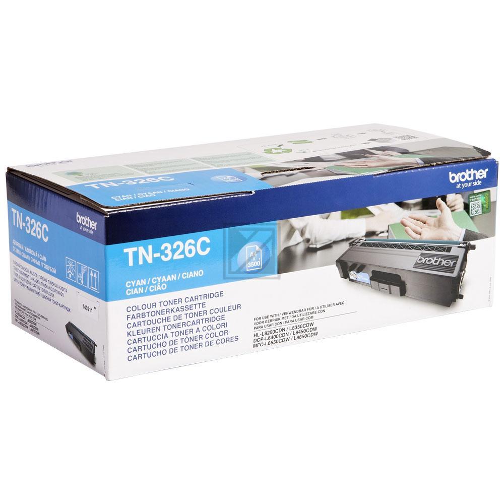 TN326C BROTHER HL Toner cyan HC 3500 Seiten