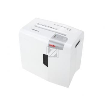 1044121 HSM Shredstar X8 Aktenvernichter A4 4,5x30mm Partikel 8 Blatt P-4 weiss