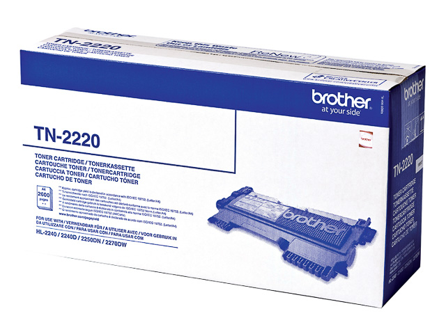 TN2220 BROTHER HL2240 TONER BLACK HC 2600Seiten hohe Kapazitaet