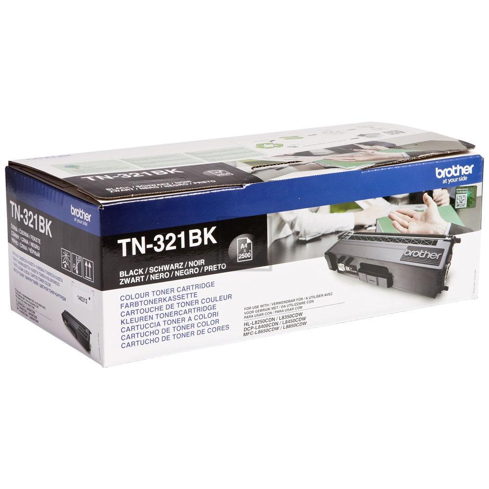 TN321BK BROTHER HL Toner black ST 2500 Seiten