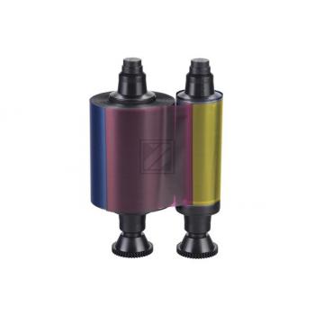 CBGR0100C EVOLIS Badgy YMCKO TTR Farbband 4farbig 100Blatt