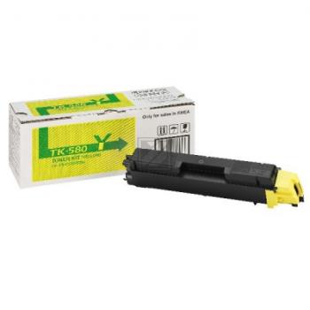 1T02KTANL0 KYOCERA TK580Y FSC Toner yellow 2800Seiten