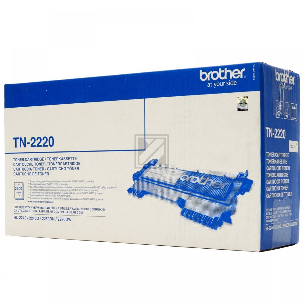 TN2220 BROTHER HL Toner black HC 2600 Seiten