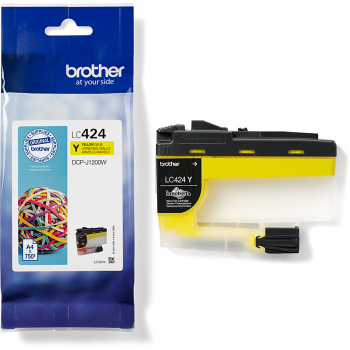 LC424Y BROTHER Mini19 DCPJ Tinte yellow 750Seiten