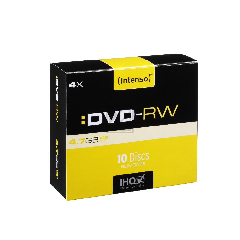 INTENSO DVD-RW 4.7GB 4x (10) SC 4201632 Slim Case